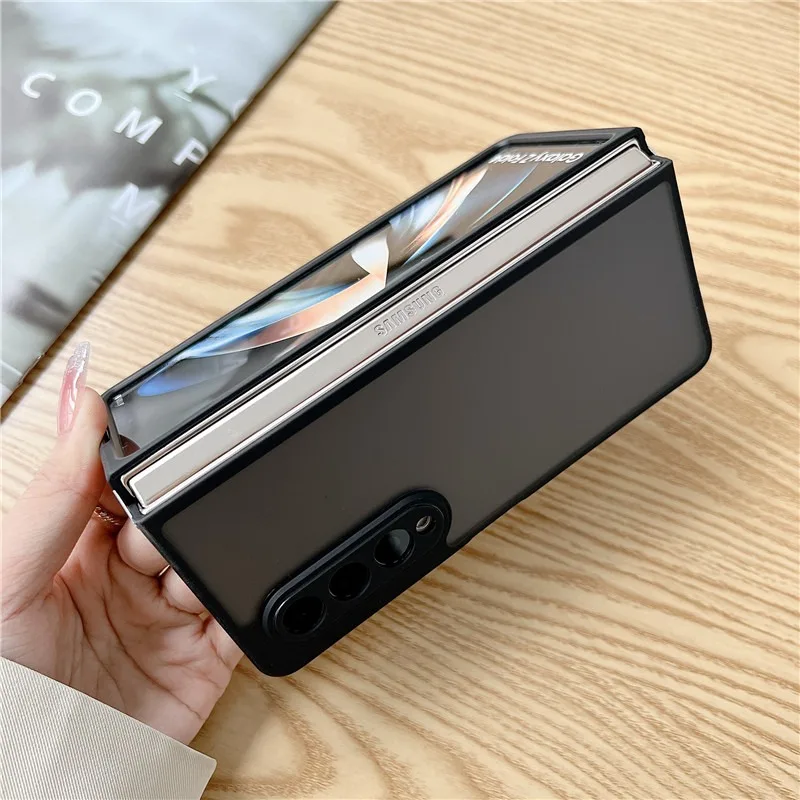 Матовый Прозрачный Ультратонкий Мягкий силиконовый чехол для Samsung Galaxy Z Fold 6 5 4