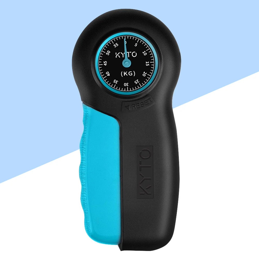 

Hand Dynamometer Grip Strength Measurement Gauge Hand Muscle Developer for Gym Home ( Black Blue ) Gripper