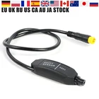 Датчик переключения передач для Bafang E-Bike BBS01 BBS02 BBSHD, трехжильный водонепроницаемый соединитель, кабель 24 см