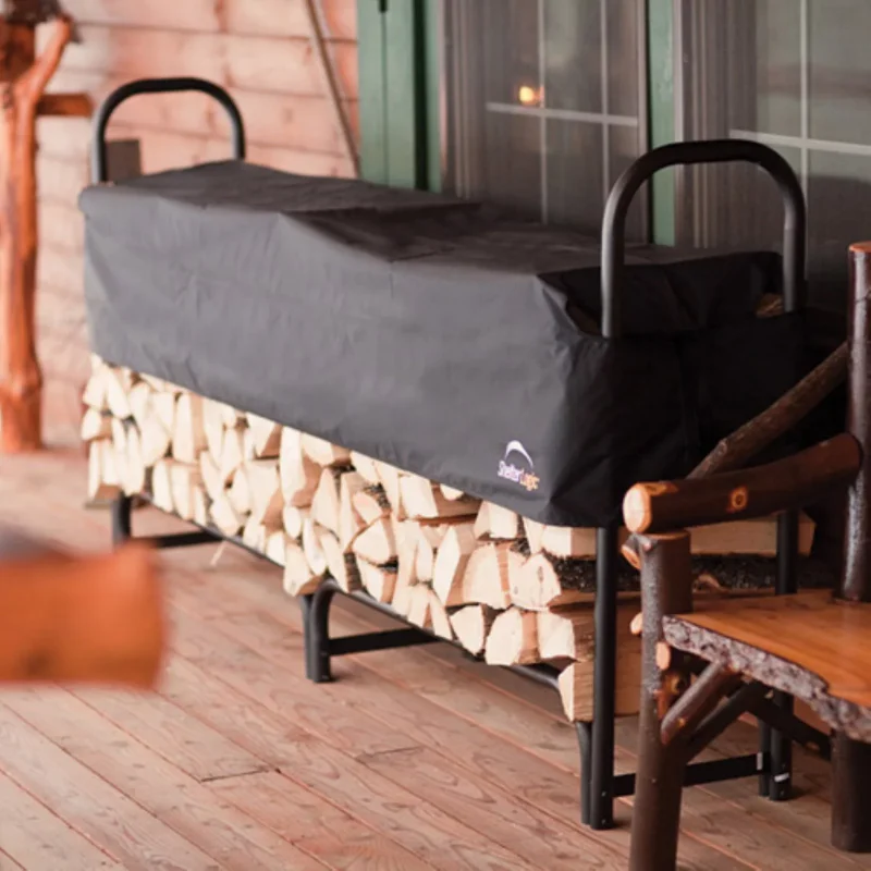 

Covered Firewood Rack