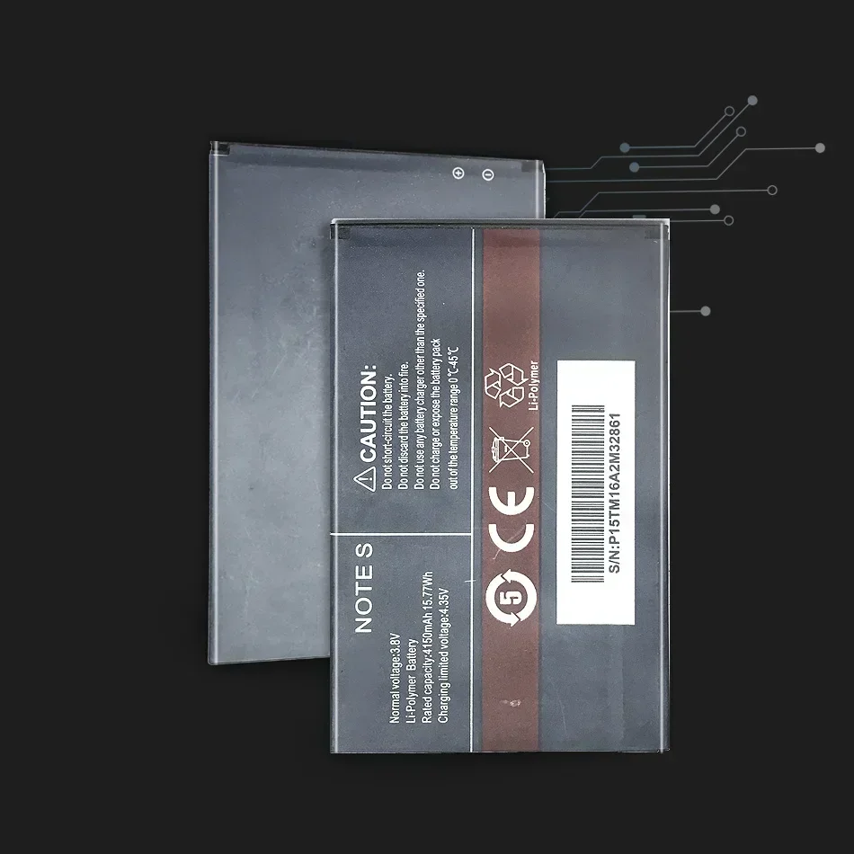 Литий-полимерный аккумулятор для CUBOT NOTE S перезаряжаемые стандартные