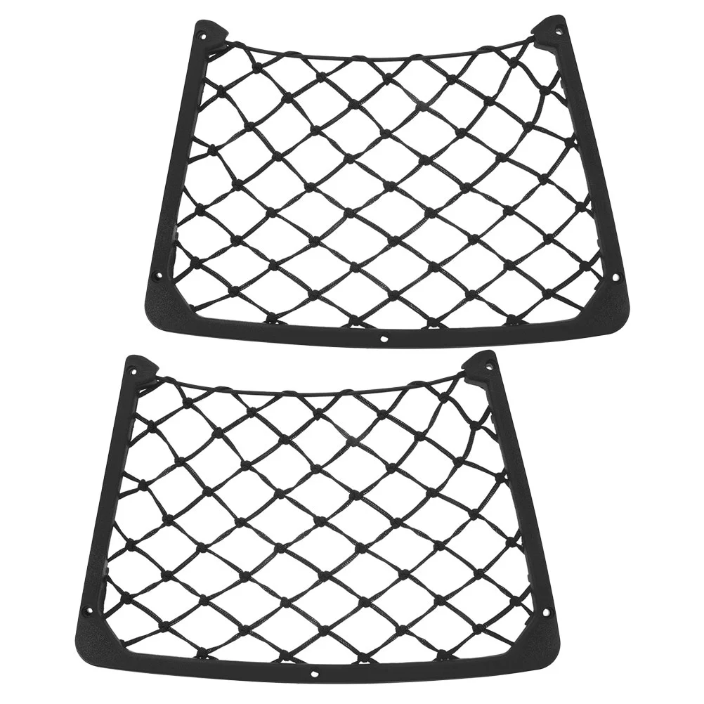 

2pcs Car Seat Net Pocket Car Storage Pocket Car Storage Mesh Net Car Mesh Storage Net Car Pocket Organizer Car Net Pouch