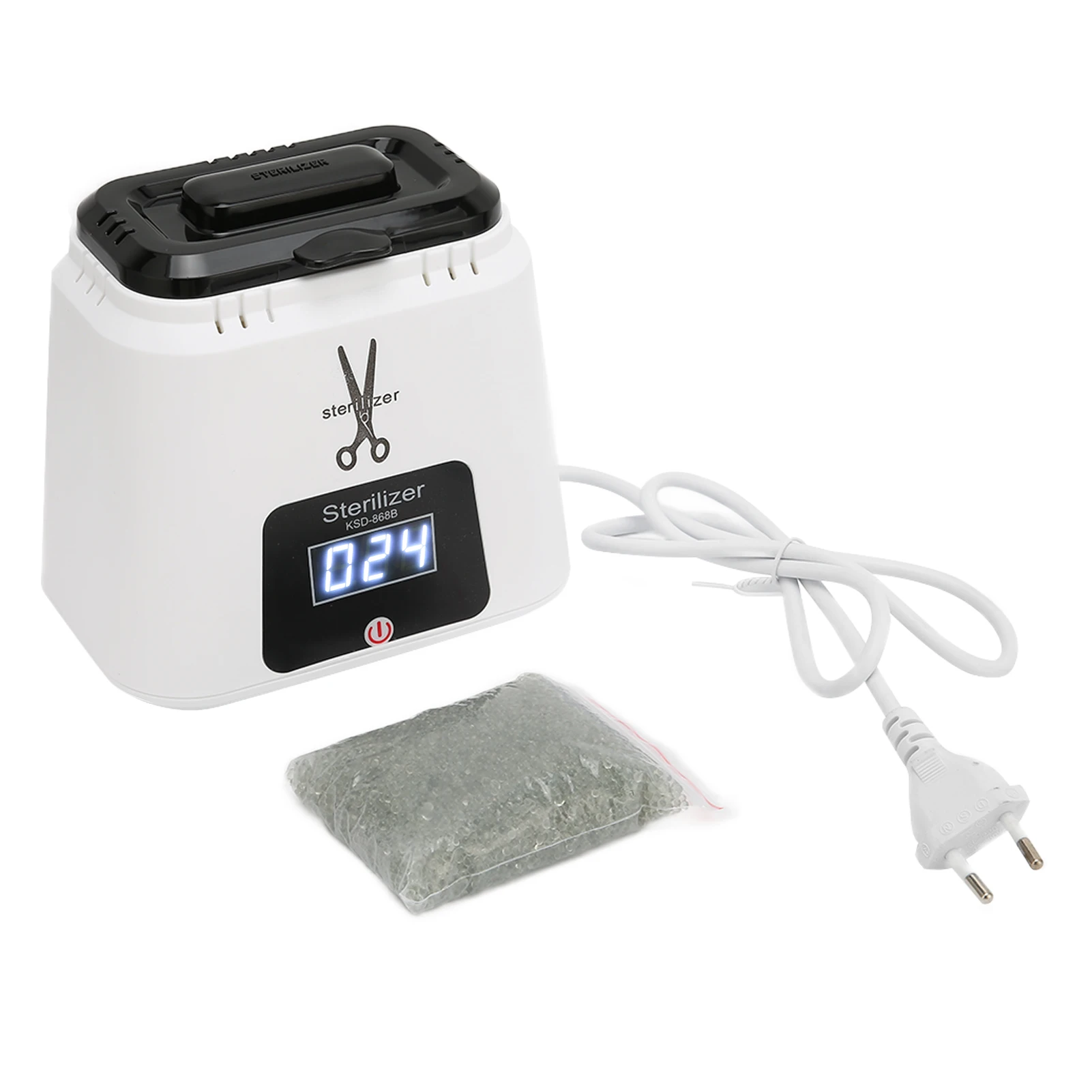 

Nail Tools White Cleaning Machine High Temperature Hair Salon Manicure Tools Cleaning BoxEU Plug 220V