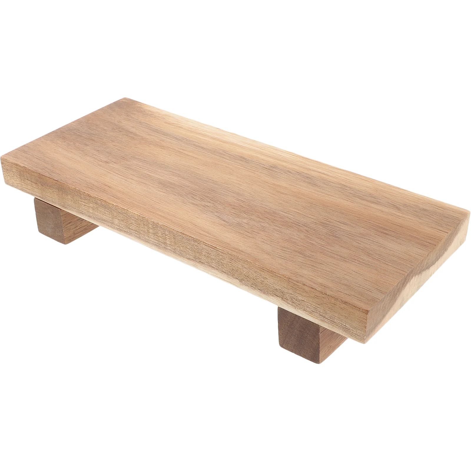 

Wood Riser Kitchen Wooden Pedestal Stand Bowl Display Sculpture Risers Decor
