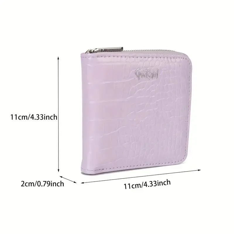 Стильный Фиолетовый фотомагнитный элегантный держатель для карт