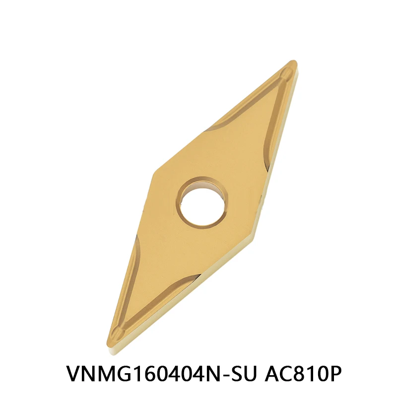

Оригинальный 10 шт. VNMG160404N-SU AC810P карбидные вставки VNMG160404 N-SU VNMG 160404 токарный резак токарные инструменты для резки VNMG1604
