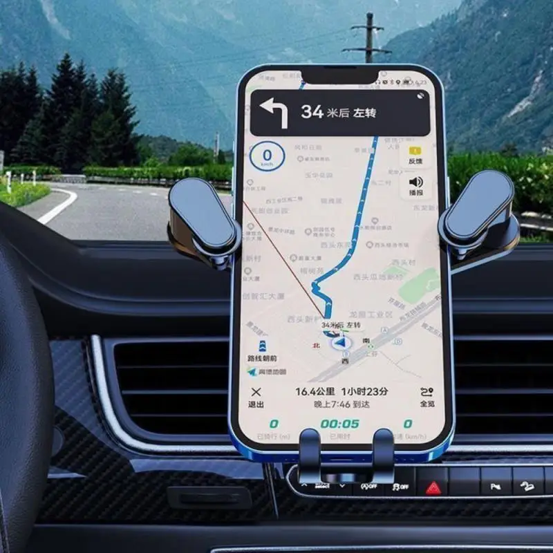 Автомобильный держатель для телефона автомобильная подставка с креплением на