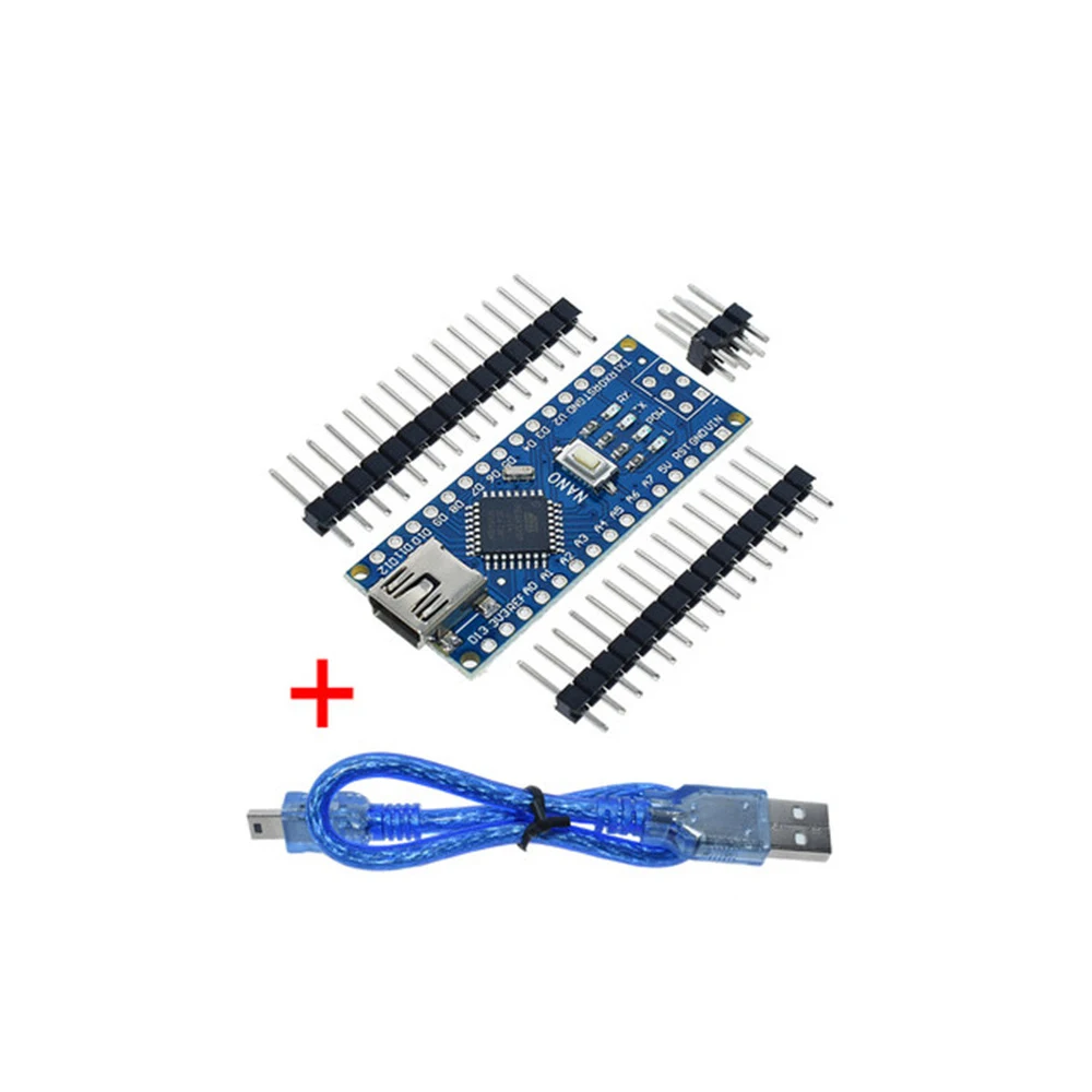 Контроллер MINI Nano 3 0 совместимый с Arduino ATmega328P CH340G 5V 16M CH340 USB-драйвер кабелем V3.0 |