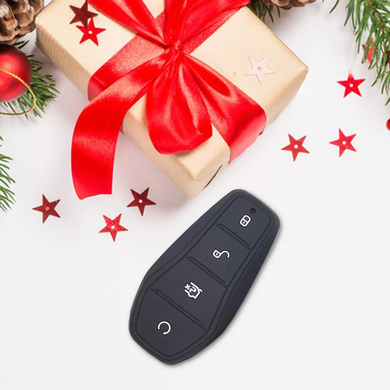 Car Key Shell Silicone Holder Durable Birthday Present Cover for Yuan Plus