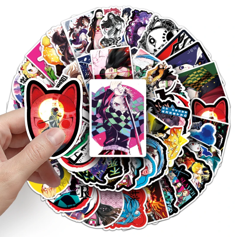 50/30/10 шт. Камадо Танджиро Незуко Hashibira Inosuke популярные аниме периферийные граффити