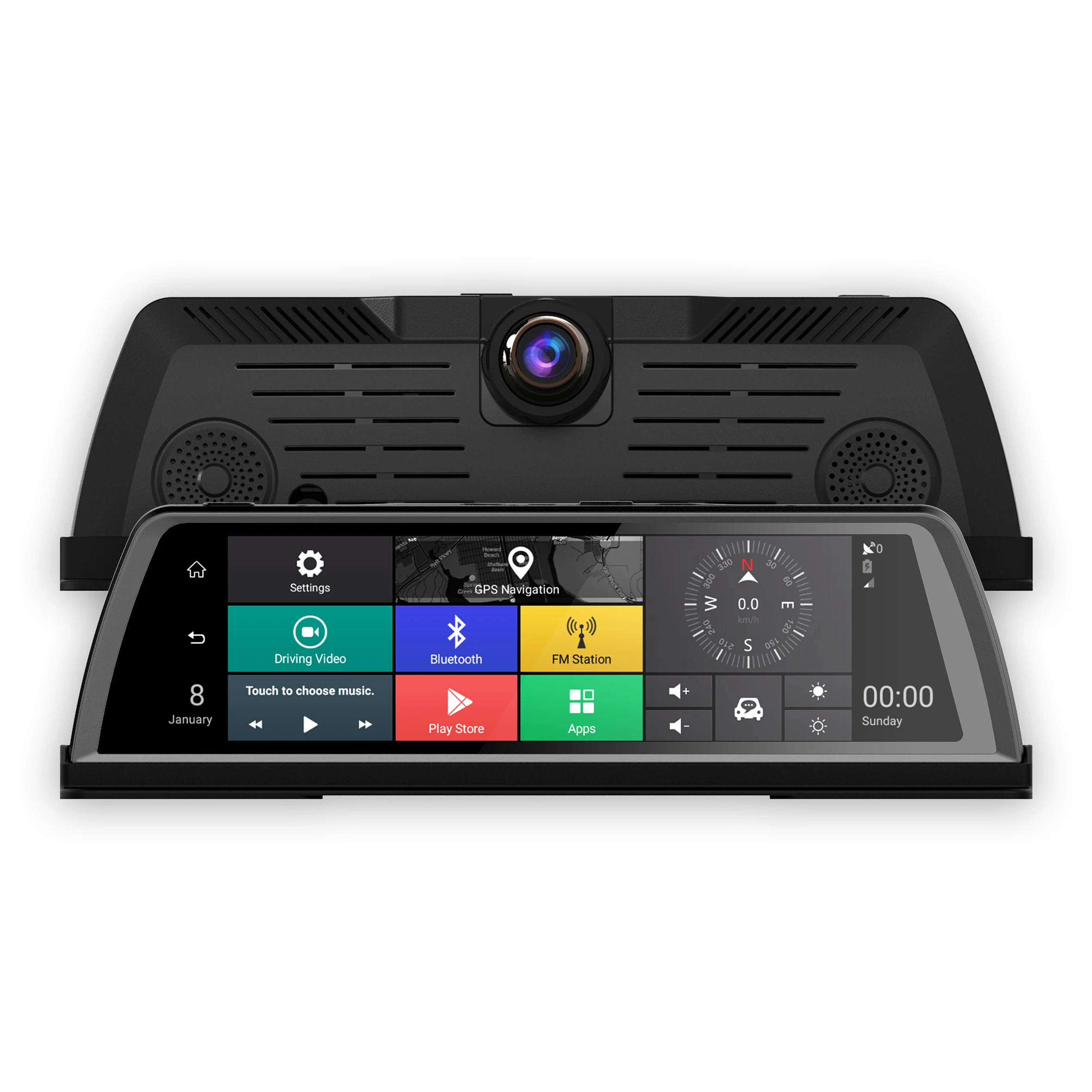 

DVR Mirror 4 Cameras 4G Android 5.1 Car Dash Cam GPS Navigation HD 1080P Video Recorder Dashboard DVR WiFi App Remote Monitoring