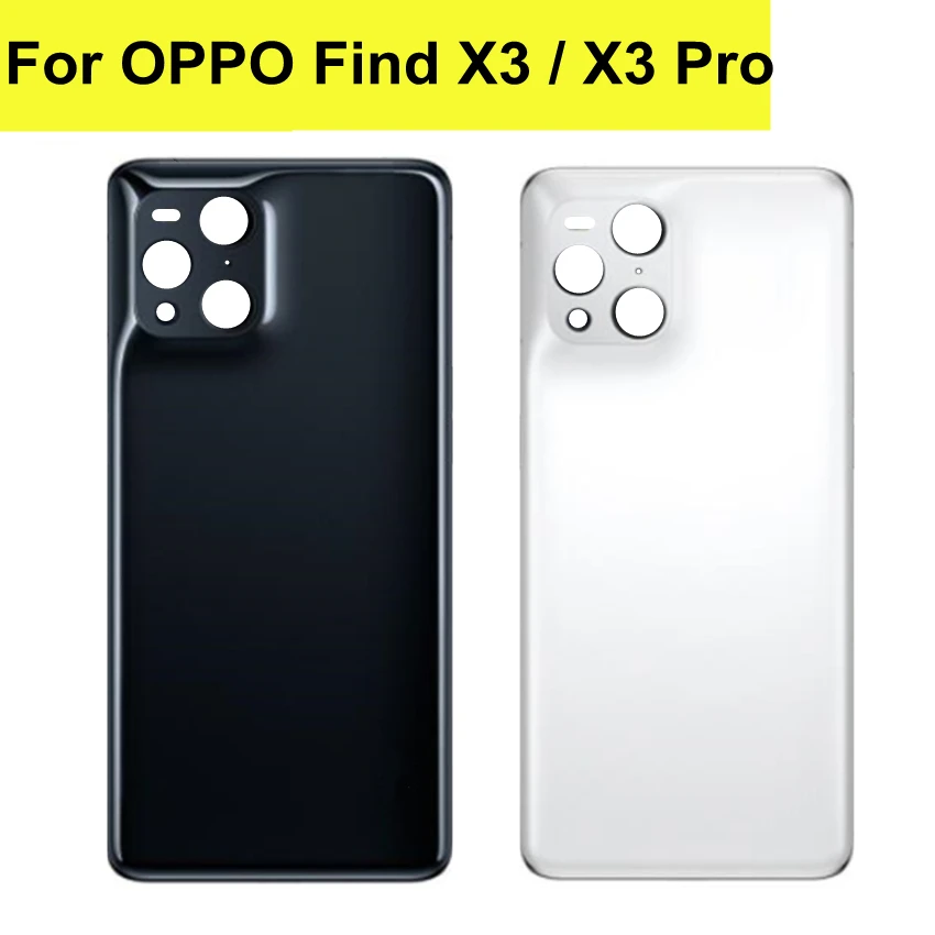 

6.7" For OPPO Find X3 Pro Back Battery Cover Rear Door Housing Door Case for Oppo Find X3 X 3 Battery Cover