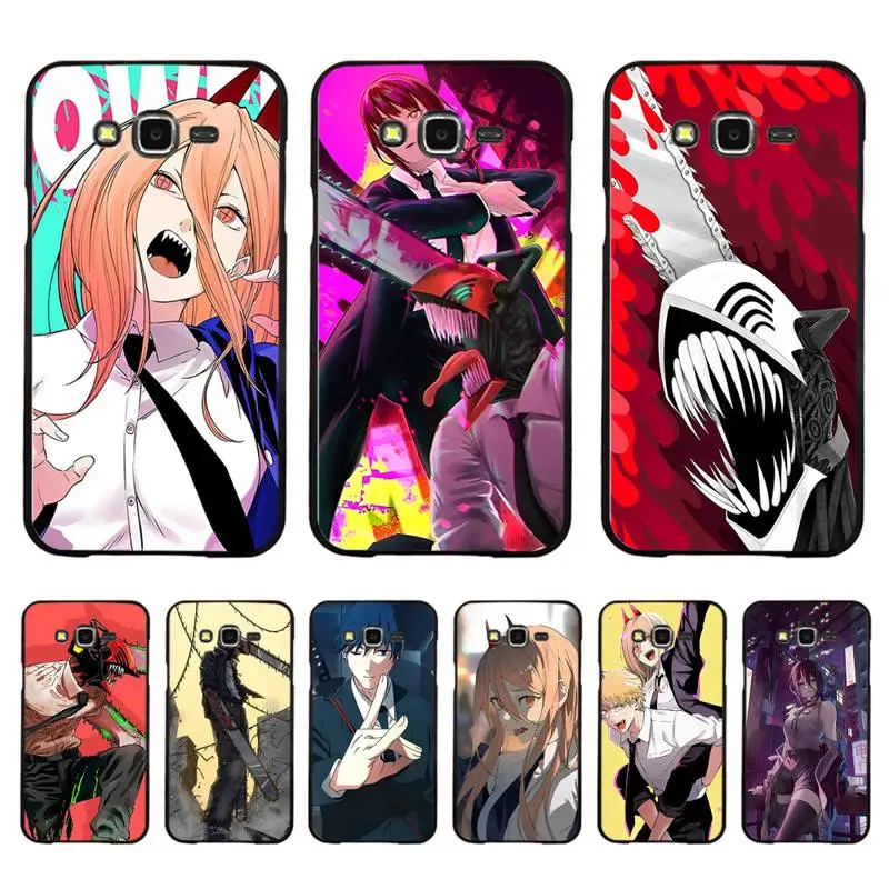 

Chainsaw Man Anime Makima Phone Case for Samsung S20 lite S21 S10 S9 plus for Redmi Note8 9pro for Huawei Y6 cover