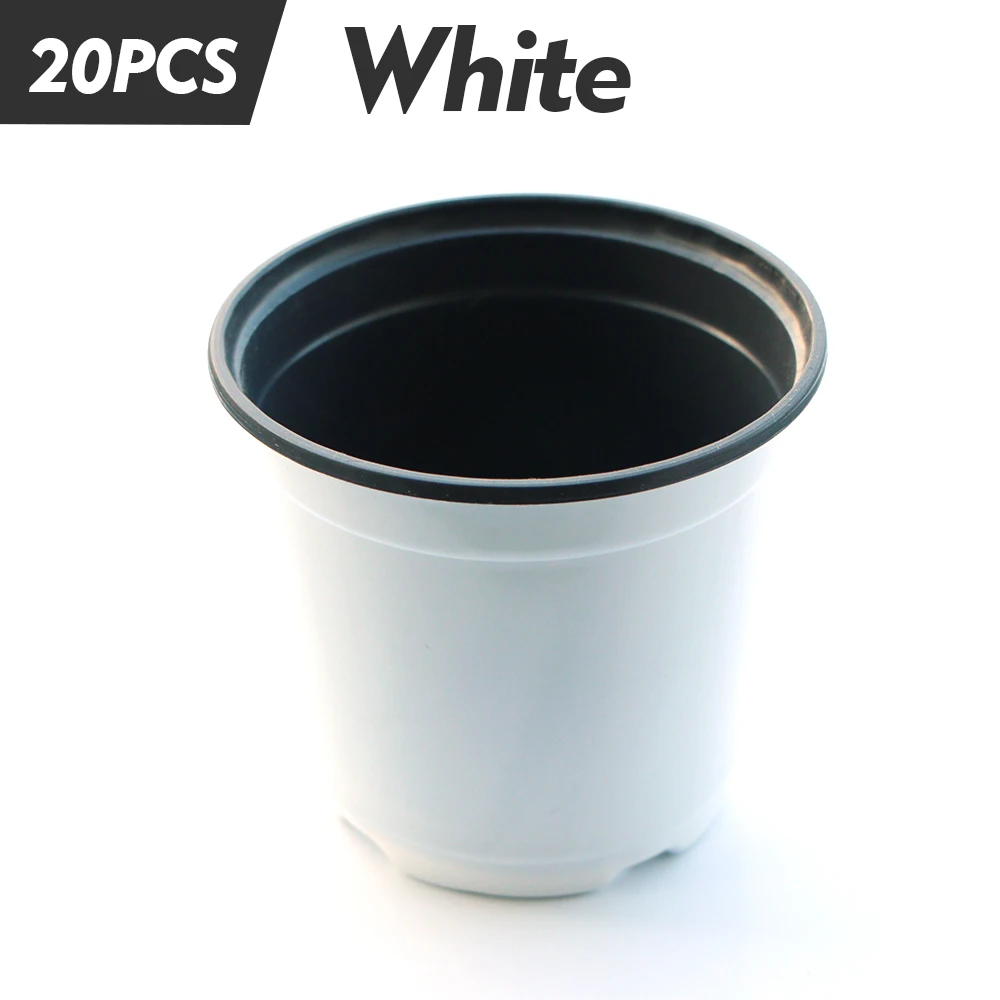 

Пластиковые мини-горшки для суккулентов 20 шт.