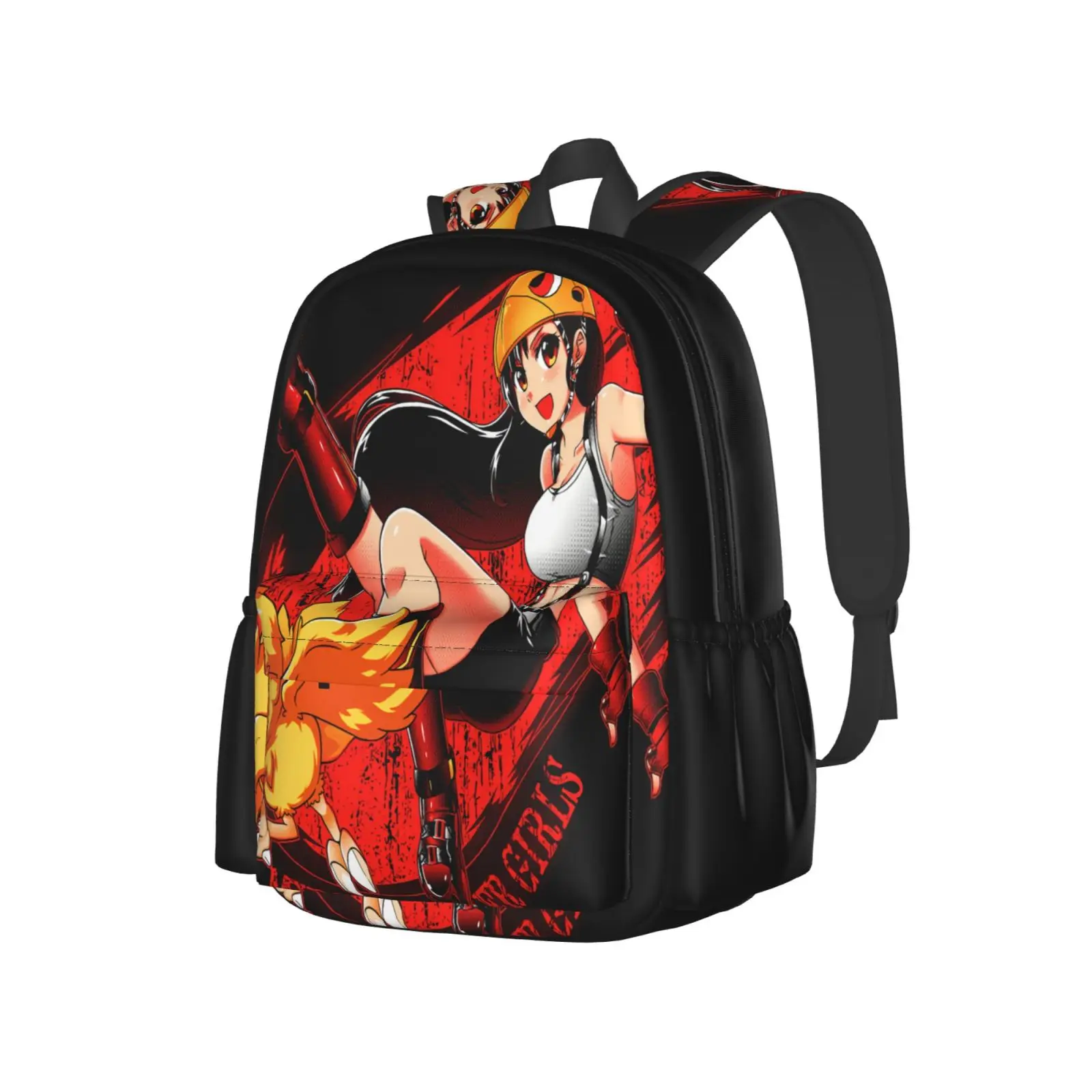 

Midgars Roller Girls Tifa Lockhart Men's Bag Ball Pocket Fabric Bags String Bags Canvas Bags Cloth Backpack Backpacks Hip Sack