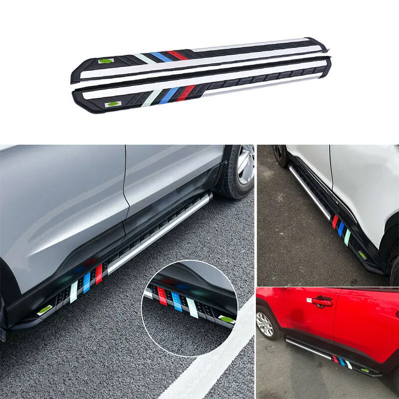 

For Jeep Renegade 2015-2020 Four-Color Running Board Side Step Nerf Bar Pedal 2X