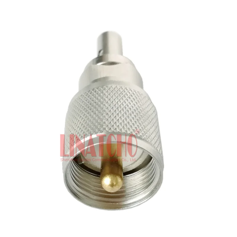 

Кабель RG142 RG141 LMR195 RG400 RG58U для сварки латуни PL259 UHF, Штекерный соединитель, изолятор из ПТФЭ