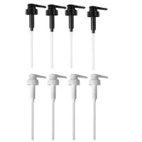 8pcs syrup bottle nozzle pressure oil sprayer household oyster sauce plastic pump push type tools kitchen accessories