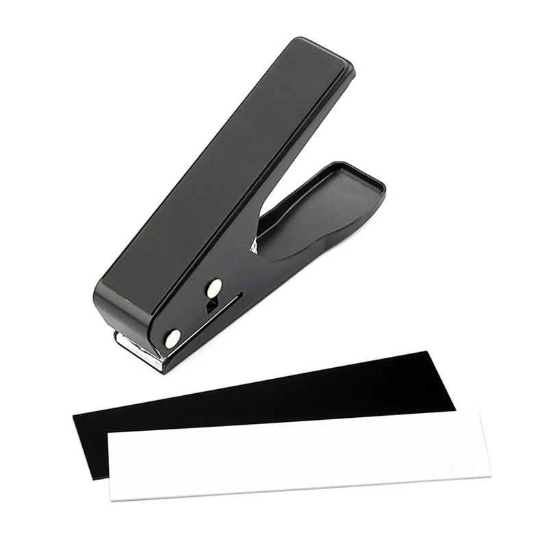 

Guitar Pick Punch Pick Maker Guitar Pick Cutter With 2 Pick Strips Sheet For Guitar Pick Making Tool Durable Easy To Use