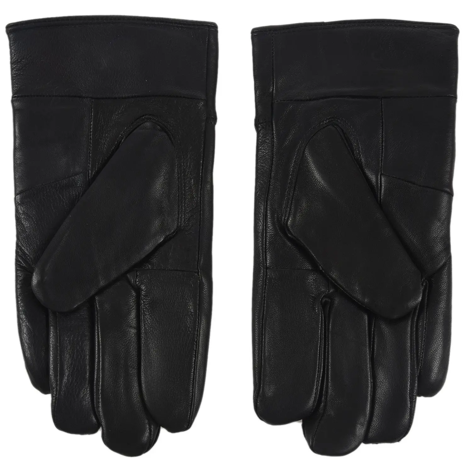 

Men's Winter Leather Single Button Driving