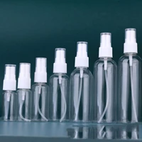 20pcs 5810152030506080100120ml empty small spray bottle refillable bottles transparent plastic perfume atomizer bottle