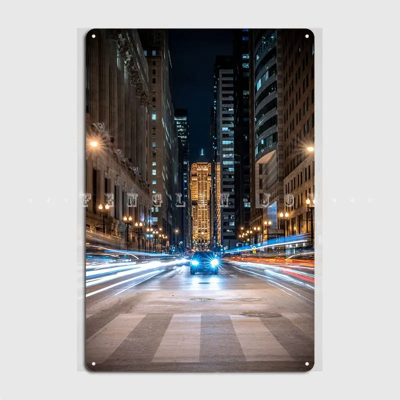 

The Chicago Board Of Trade Metal Plaque Poster Cinema Kitchen Club Bar Designing Plates Tin Sign Poster
