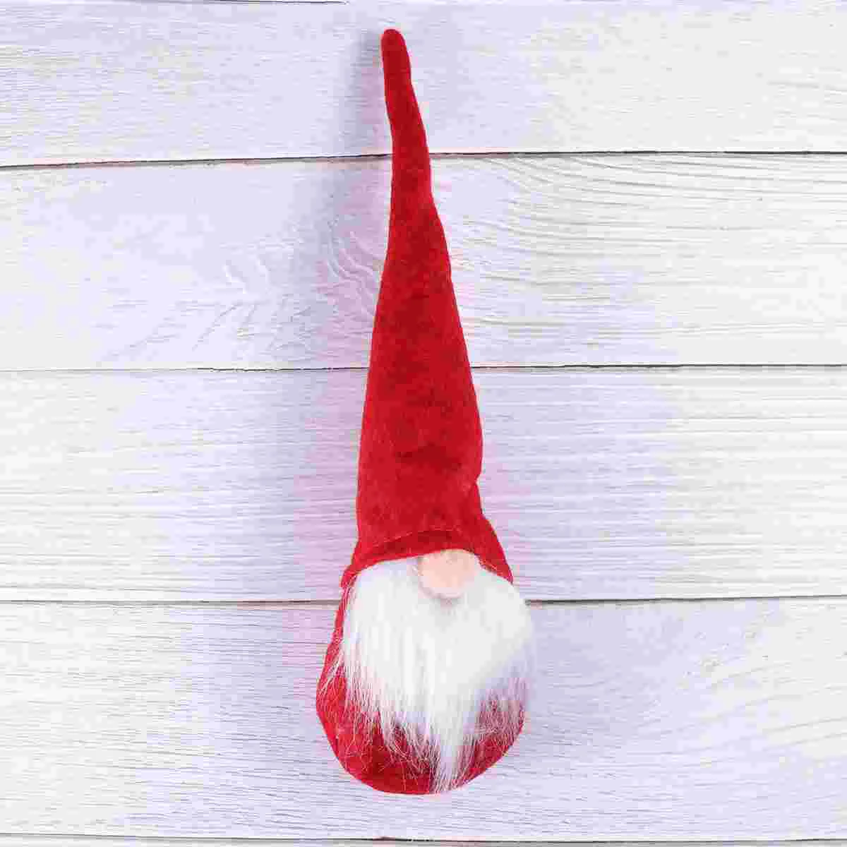

1pc Christmas Gnome Nisse Tomte Scandinavian Swedish Santa Window Table Decoration for Shopping Mall Restaurant Bedroom