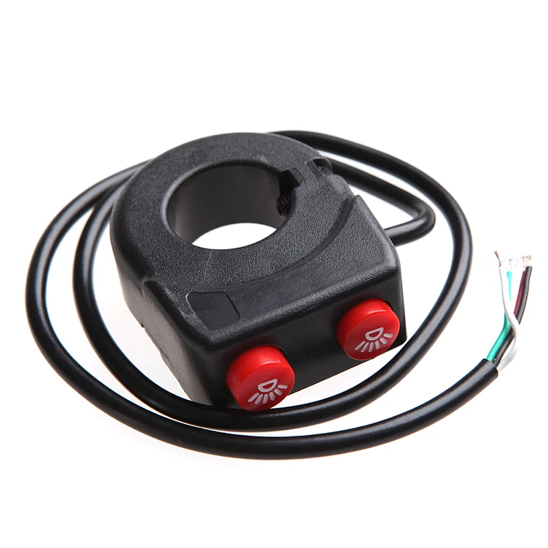 

2022 New 7/8'' Pit Dirt Motorcycle Bike Handlebar On Off Button Head Fog Light Switch New