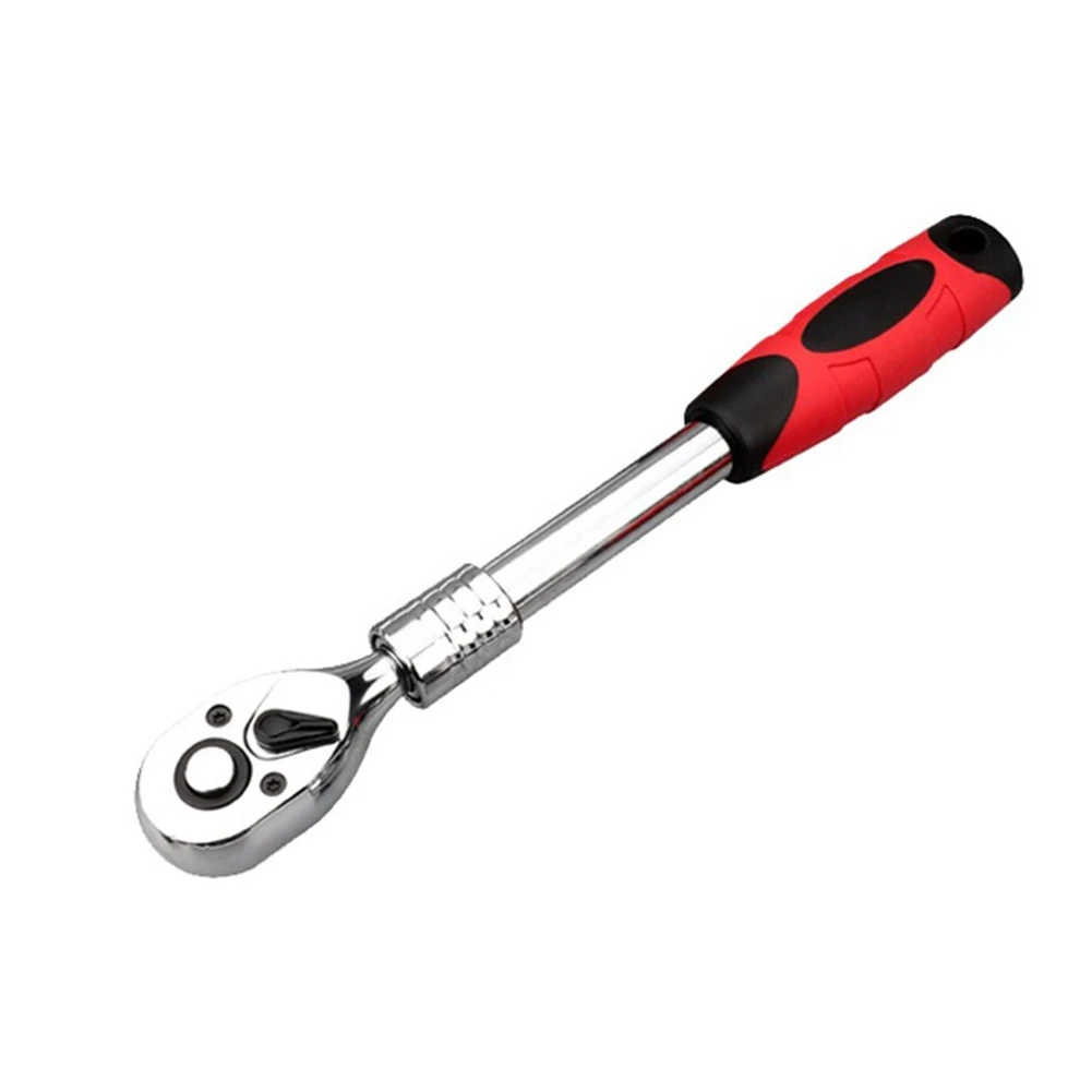 

72-Tooth Adjustable Socket Ratchet Wrench 3/8 inch Extendable Telescopic Socket Spanner Torque Wrench Quick Release