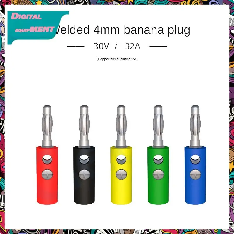

Anti-corrosion Banana Plug Not Easy To Burn When Exposed To Fire Automatically Extinguished After Leaving The Ignition Source