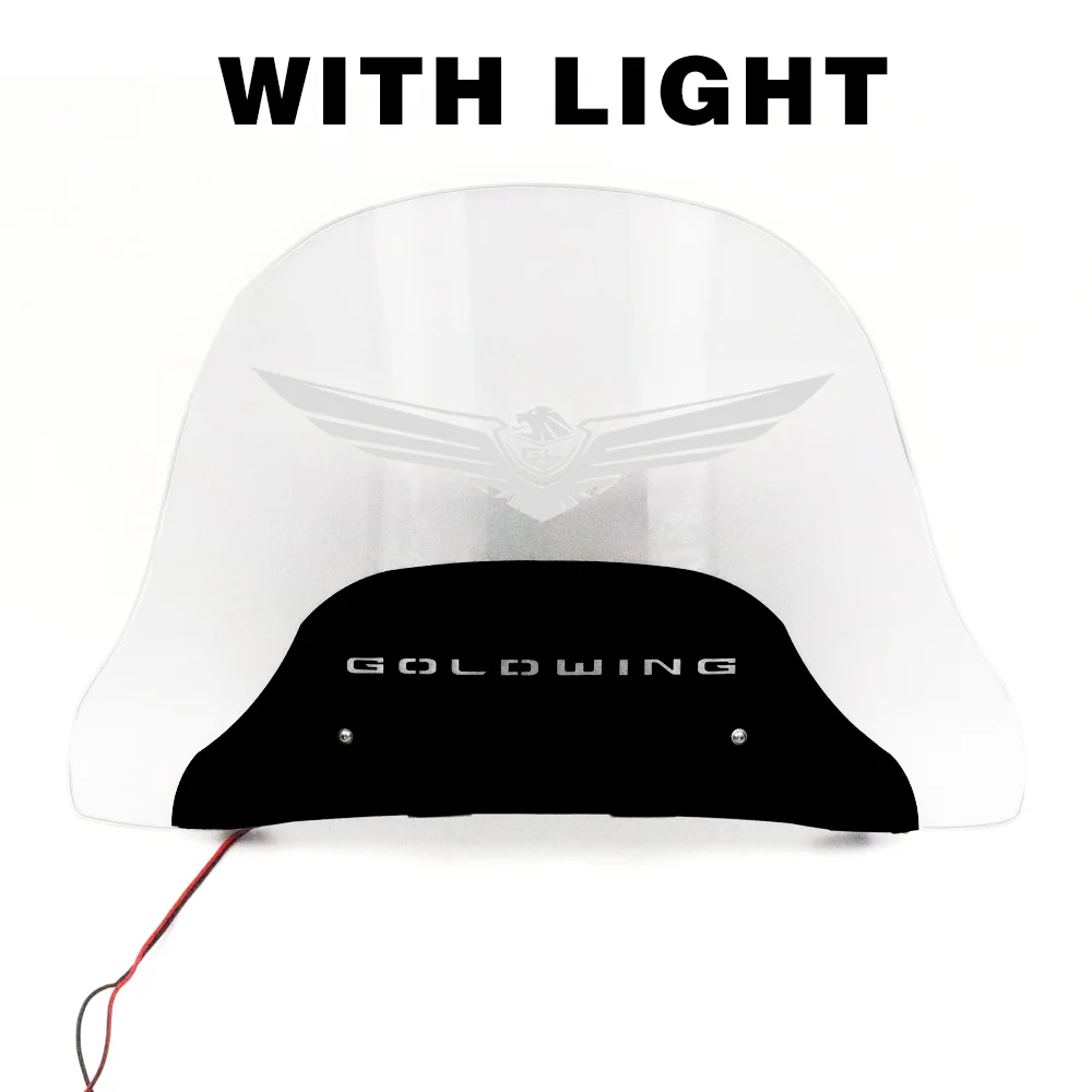 

Gold Wing GL1800 светодиодный задний воздушный дефлектор для HONDA GOLDWING GL1800 2018-2024, аксессуары, задний спойлер для мотоцикла, лобовое стекло
