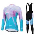 Женские вело-Джерси 2022, весенняя одежда с длинным рукавом для езды на велосипеде, одежда для езды на горном велосипеде, женская модная майка, вело-Джерси, комплект