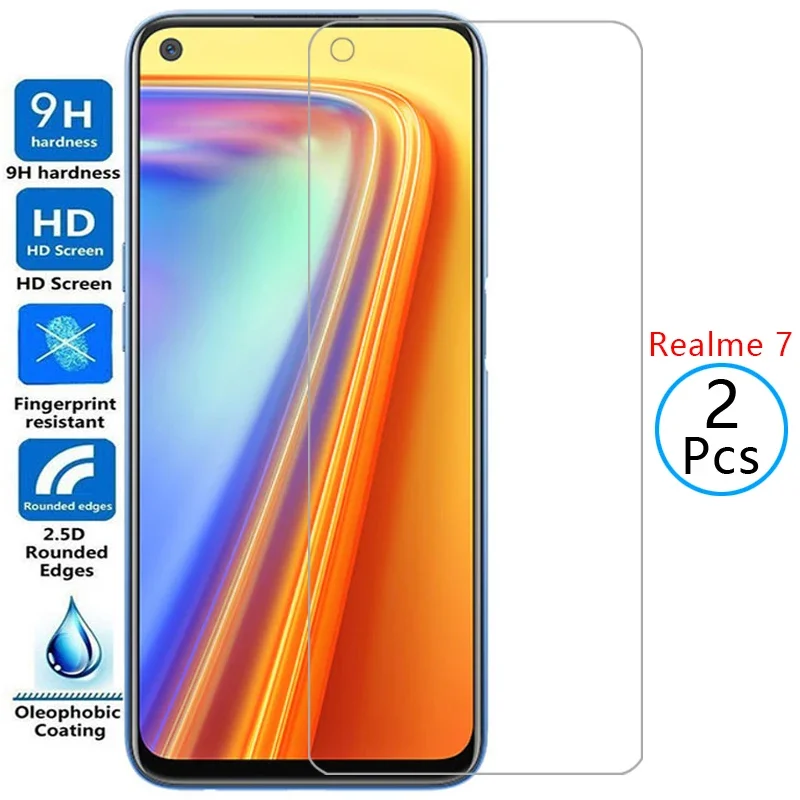 Защитное закаленное стекло для Realme 7 4g 5g защитная пленка экрана Realme7 Realmi7 Realmi Reame