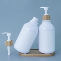 500ml soap dispenser leak proof empty pet sealed well shampoo dispenser bottle for shower