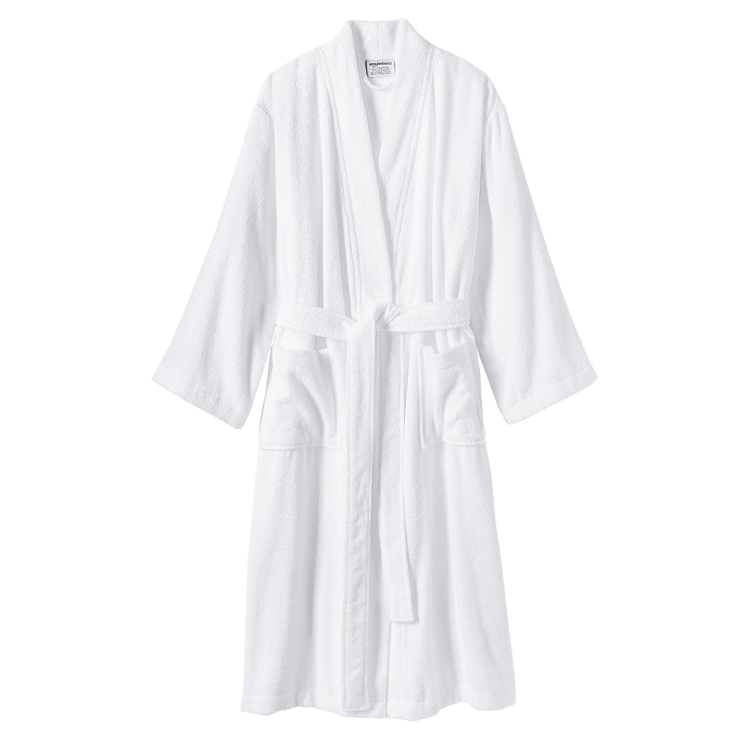 100% Cotton Women's Terry Bathrobe Solid V Neck Ladies Autumn Winter Dressing Gown With Sashes Pockets Kimono For Female 2023