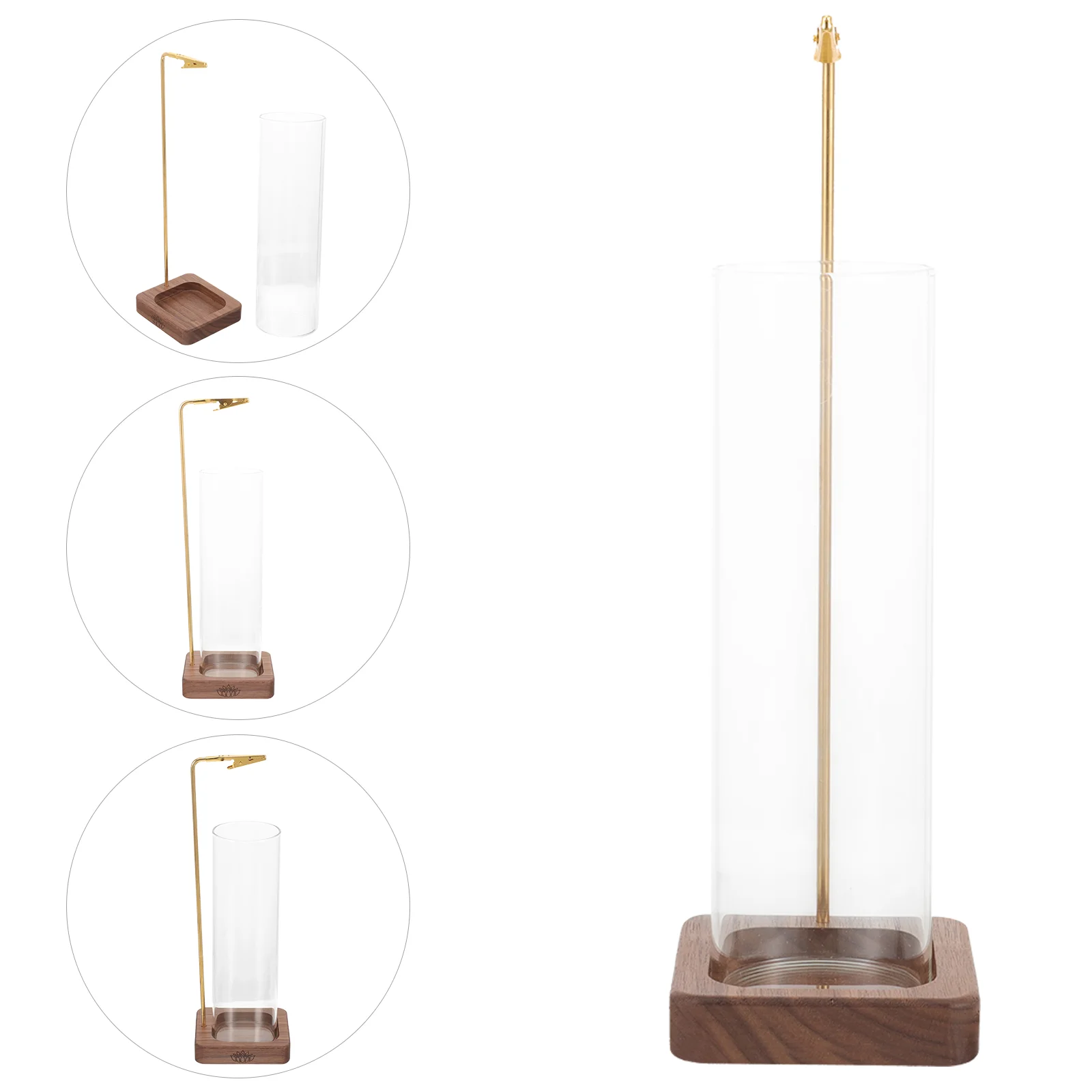 

Burner Glass Anti-ash Flying Stick Pure Copper Holder Sticks