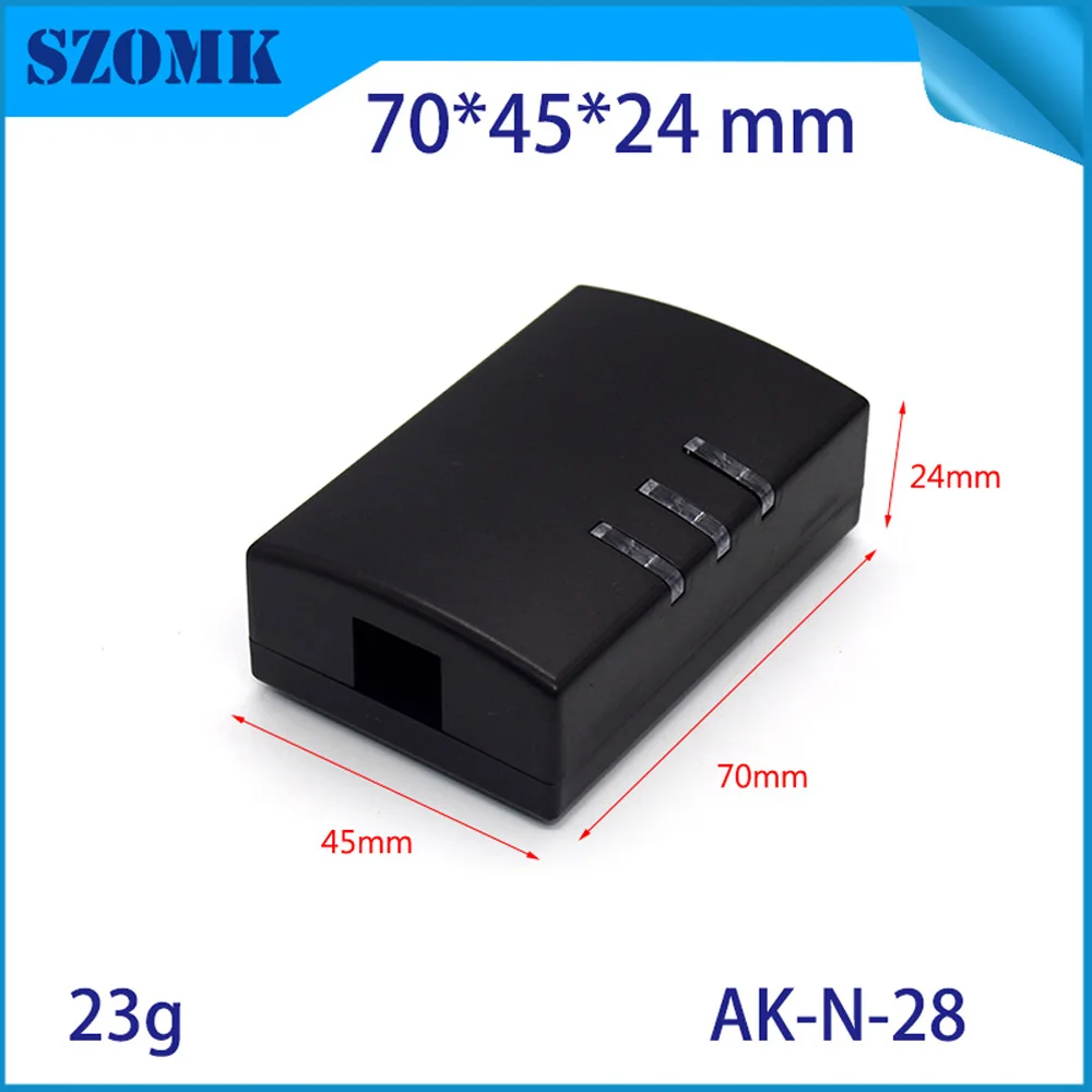 

20 шт./лот, электрические шкафы из АБС-пластика, электрические корпуса 70x45x24 мм