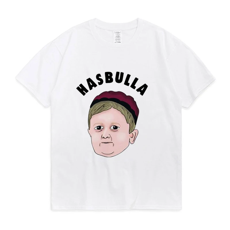 

Classic Hasbulla Fighting Meme T-shirt Mini Khabib Blogger Men Women Fan Gift Premium Graphics Print Graphics Oversized Unisex