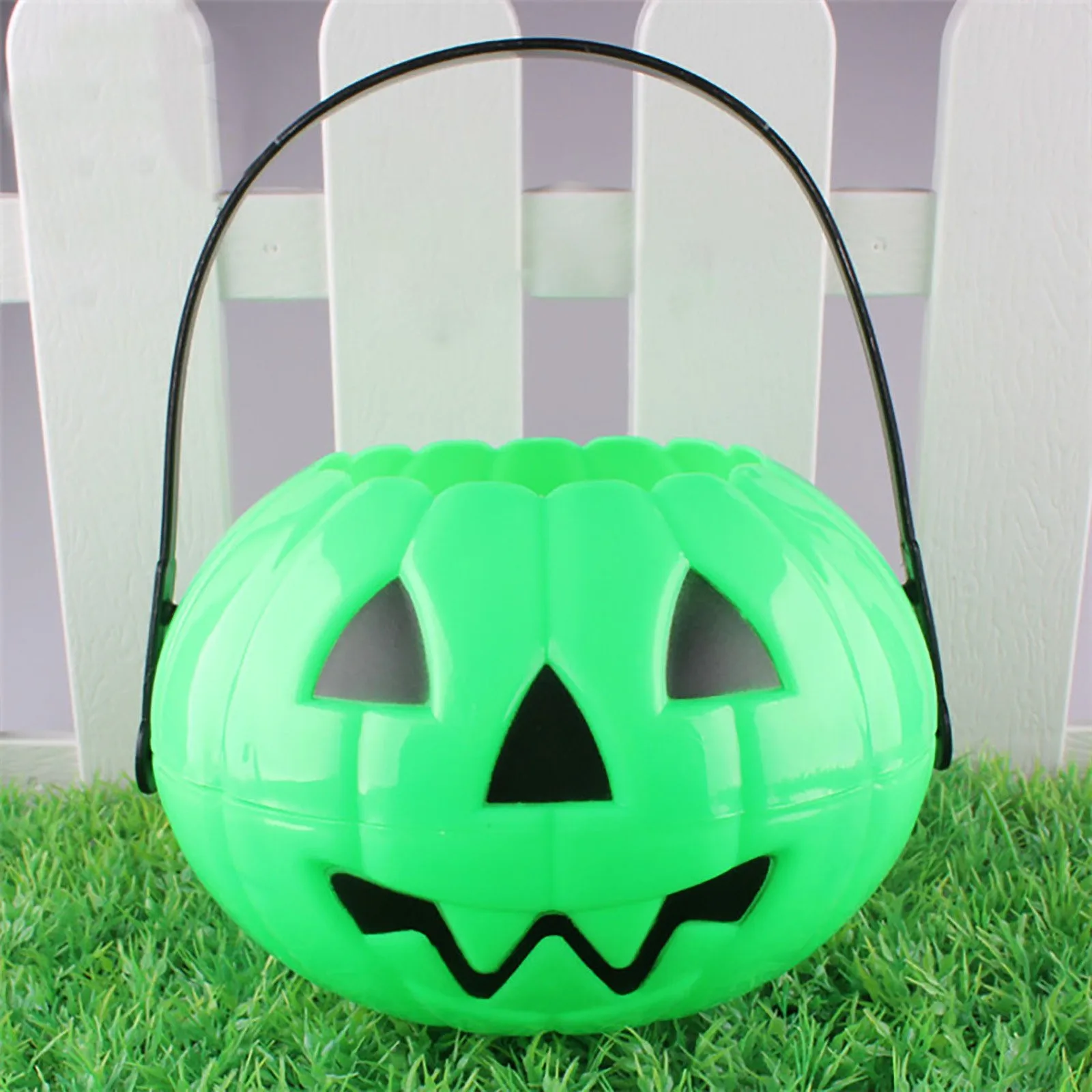 

Pumpkin Detachable A Halloween Decoration Half Bucket And Two Large And Foldable Home Decor