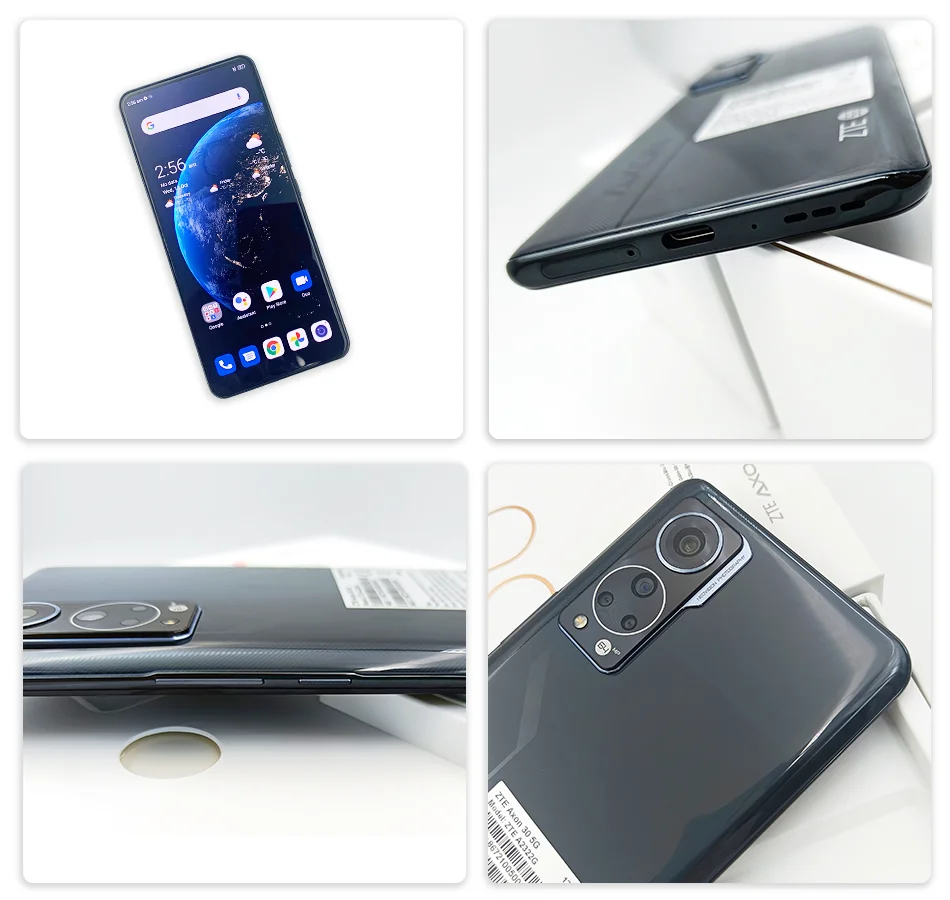 Global Version ZTE Axon 30 5G Smartphone Snapdragon 870 5G 120Hz Refresh Rate 6.92'' AMOLED Display 4200mAh 65W 64MP Quad-cam enlarge
