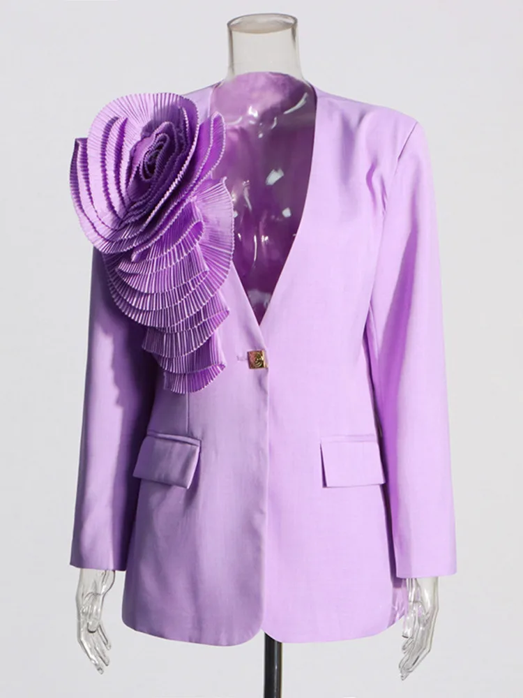 Женский блейзер ZMEENNA ZM63 летний однотонный элегантный с тремя цветами и одной