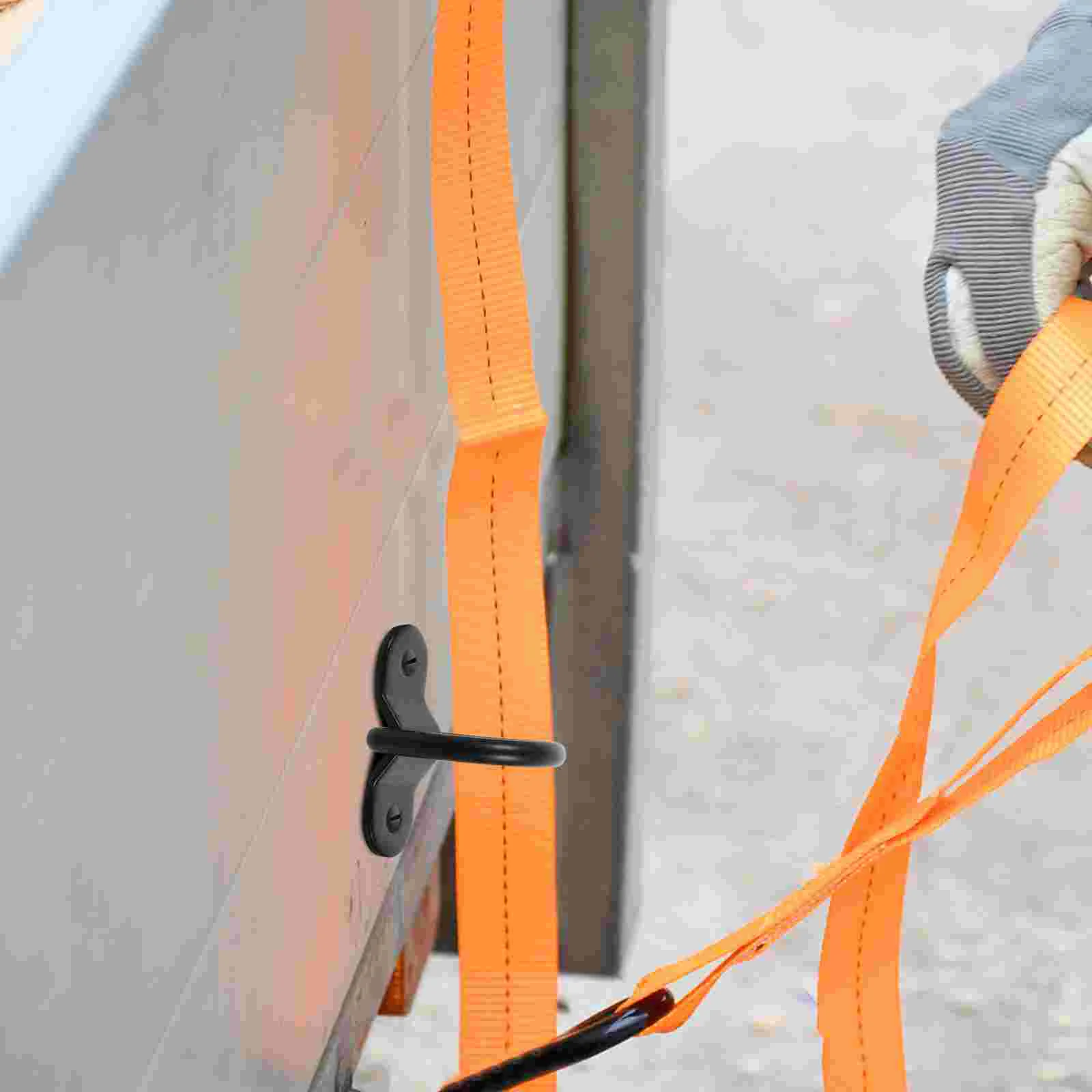 4 шт. Пряжка многоразовый якорь D-образное кольцо крепежные кольца для прицепа