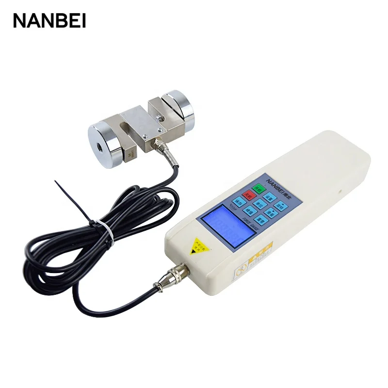 

10KN mechanical handheld digital belt wire rope tension meter force gauge