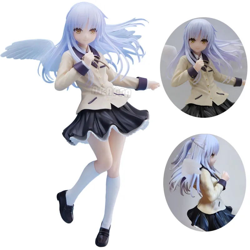 

18cm Coreful Angel Beats! Kanade Tachibana Anime Girl Figure Angel Beats! Tenshi Action Figure Adult Collectible Model Doll Toys