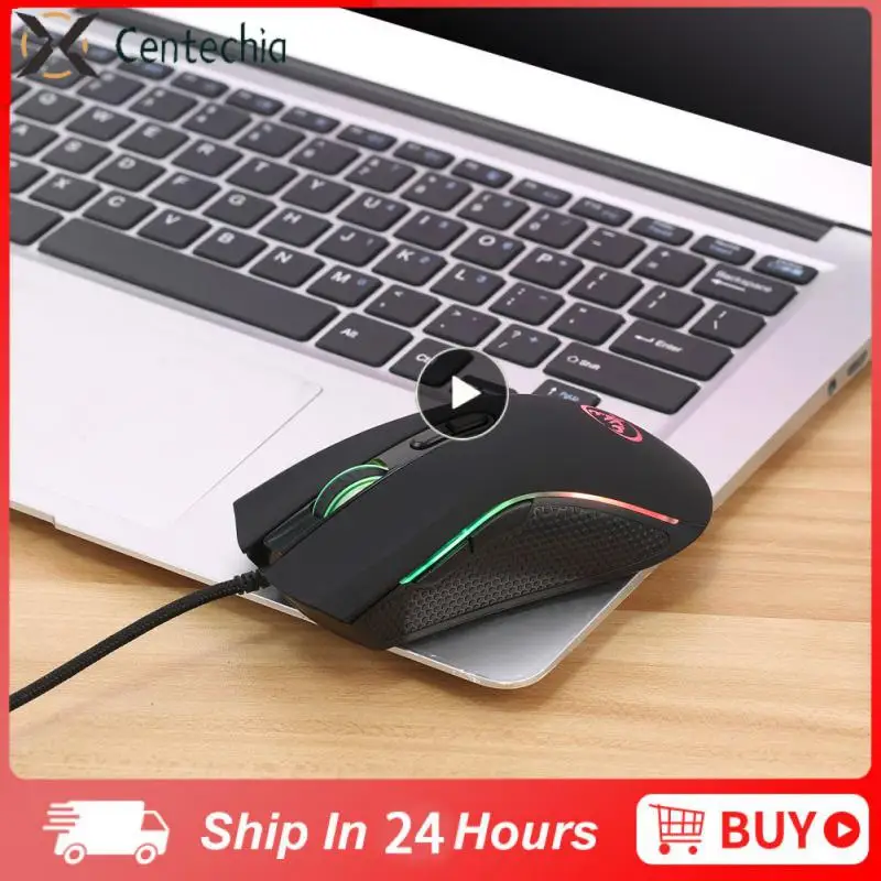 

Game Wired Gaming Mouse Competitive Luminous Mouse E-sports Usb Ergonomic Mouse 3200dpi For Computer Laptop Optical Adjustable