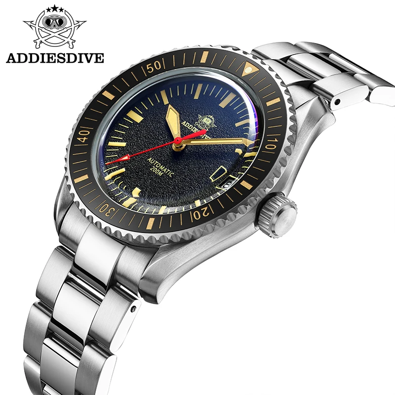

ADDIESDIVE Top Brand Men's Wristwatch Ceramic Bezel Sapphire Glass Automatic Watches 200M Waterproof Mechanical Watch NH35A