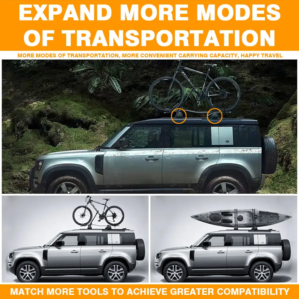 Кроссовые рейки на крышу для Land Rover Defender 110 L663 OE Style 2020-2024