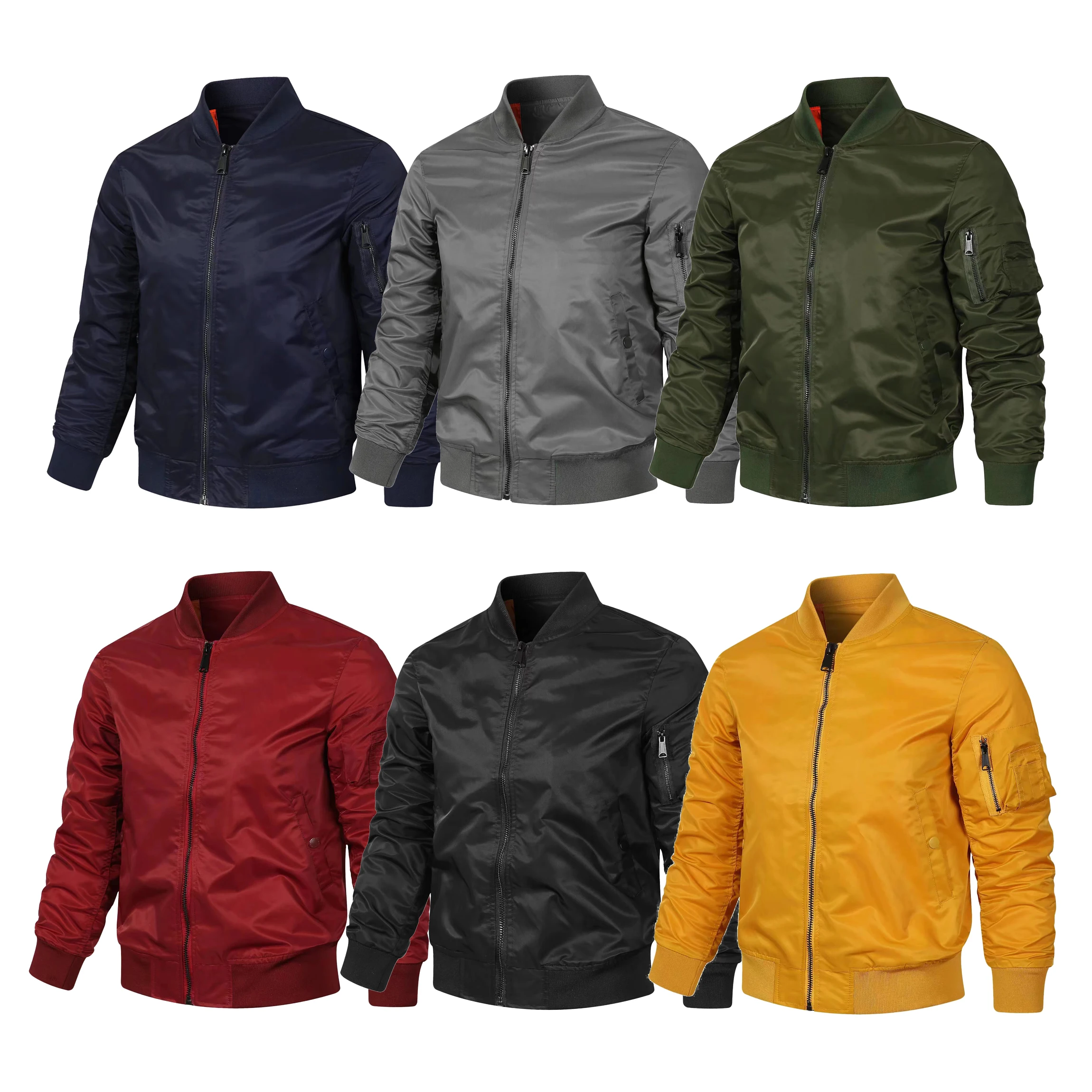 2023 New Men's/Women's Jacket Outdoor Sports Jacket Zipper Coat S~5XL Plus Size Polo Neck Jacket Fashion Solid Color Jacket