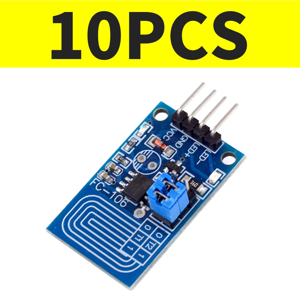 

10pcs/lot Electronics Capacitor Touch Dimmer Constant Voltage LED Stepless Dimming PWM Control Board Panel Dimming Switch Module