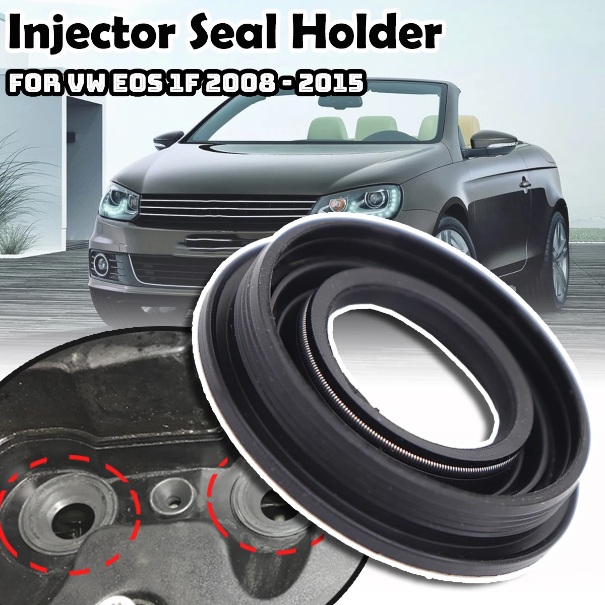 Фотокольцевая крышка клапана держатель прокладки уплотнения инжектора 03L103070